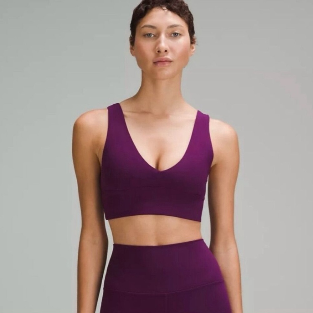 Lululemon align bra light support - dramatic magenta